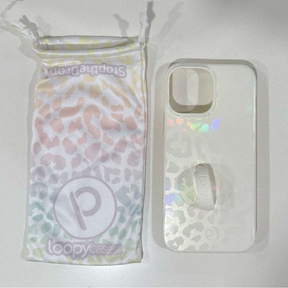 Loopy Case White iPhone 13 pro max Case
